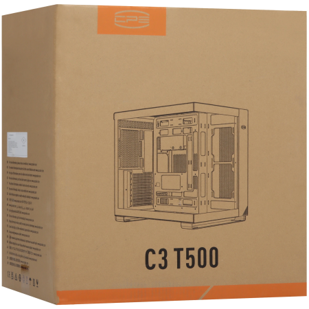 Корпус PCCooler C3T500 WH белый