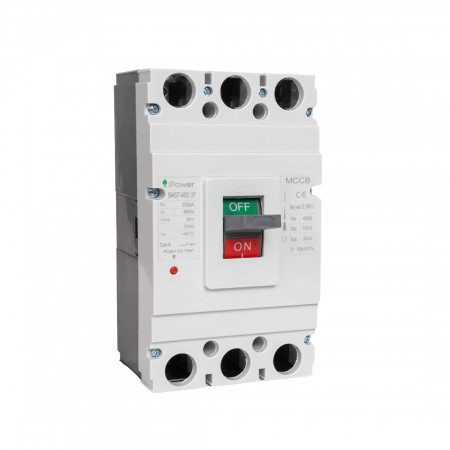 Автоматический выключатель iPower ВА57-400 (AM1-400M 3P 250A-A) 250 A белый