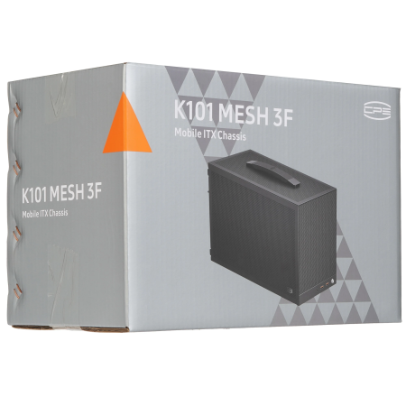 Корпус PCCooler K101 MESH (K101 MESH GY 3F) серый