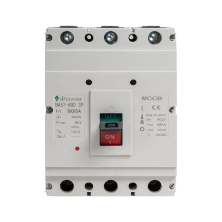 Автоматический выключатель iPower ВА57-800 800 A белый
