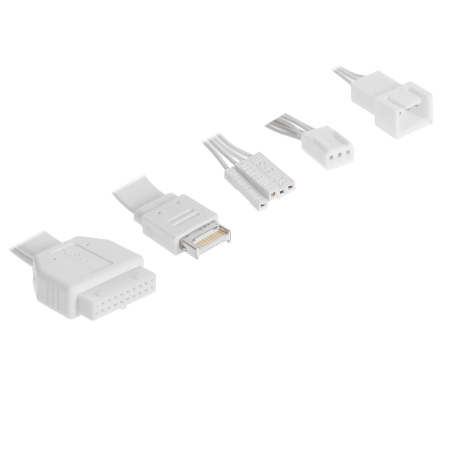 Корпус PCCooler K101 MESH (K101 MESH WH 3F) белый
