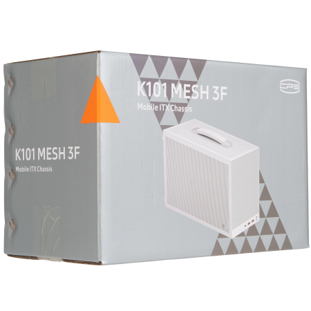 Корпус PCCooler K101 MESH (K101 MESH WH 3F) белый