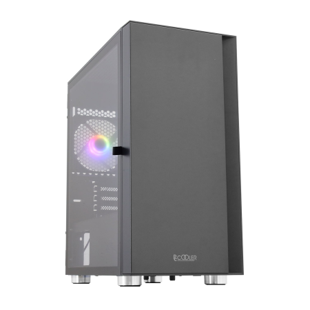 Корпус PCCooler LM300 ARGB BK черный