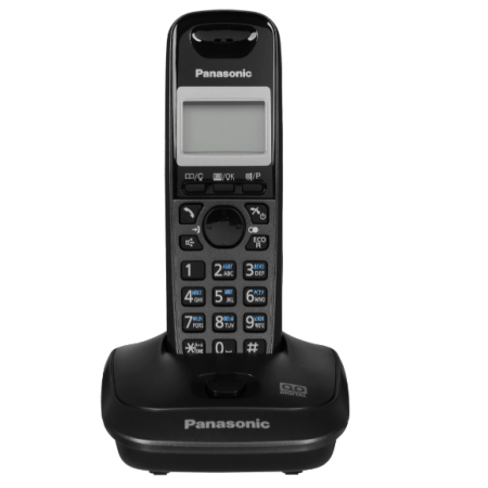 Радиотелефон (DECT) PANASONIC KX-TG2521RUT темно-серый металлик