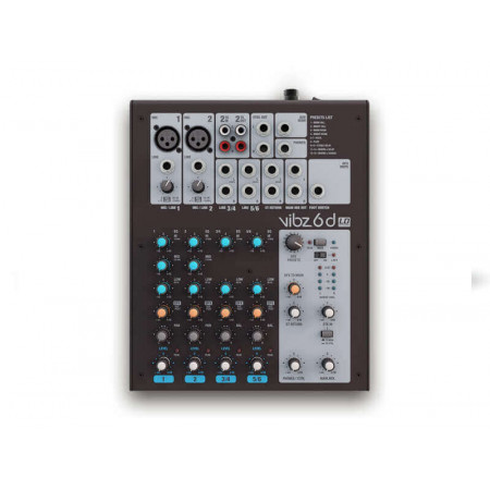 Микшер LD SYSTEMS LDVIBZ6D черный