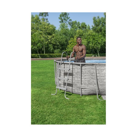 Лестница для бассейна BESTWAY 58335 серый