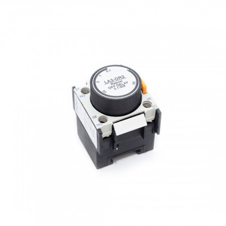 Блок доп. контактов Deluxe LA3-DR2 (0.1-30s) OFF черный