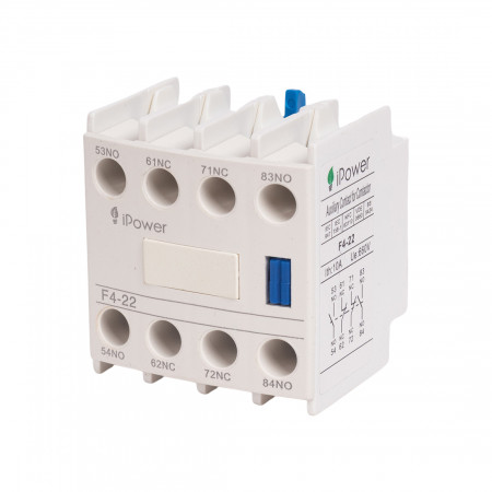 Блок доп. контактов iPower F4-22 (LA1-DN22) белый