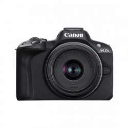 Беззеркальный фотоаппарат со сменной оптикой CANON EOS R50 + RF-S 18-45 mm IS STM (5811C036) черный