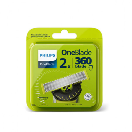 Сменные лезвия Philips OneBlade QP420/50 желтый