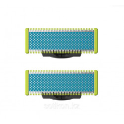 Сменные лезвия Philips QP225/50 зеленый-голубой