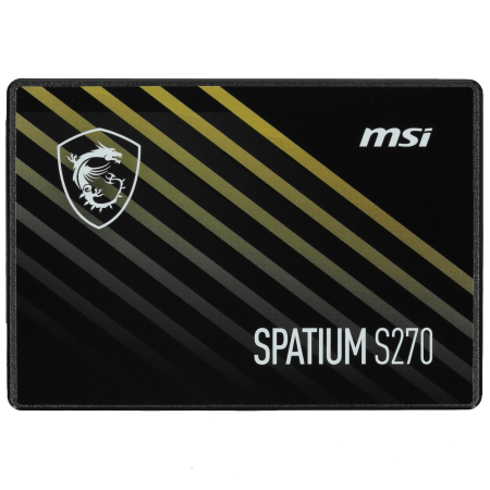 480 ГБ SSD диск MSI SPATIUM S270 (S78-440E350-P83) черный
