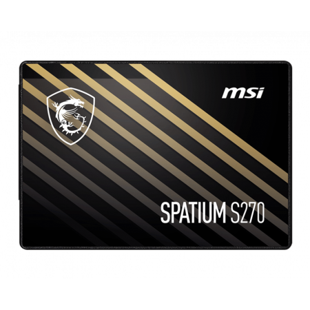 480 ГБ SSD диск MSI SPATIUM S270 (S78-440E350-P83) черный