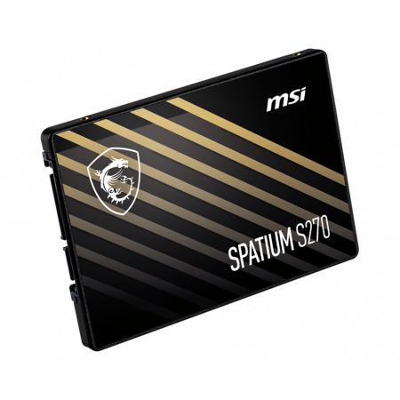 480 ГБ SSD диск MSI SPATIUM S270 (S78-440E350-P83) черный