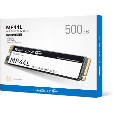 500 ГБ SSD диск TeamGroup MP44L (TM8FPK500G0C101) черный