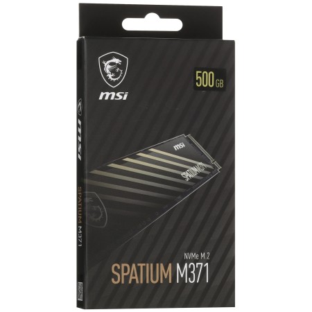 500 ГБ SSD диск MSI SPATIUM M371 (S78-440K160-P83) черный