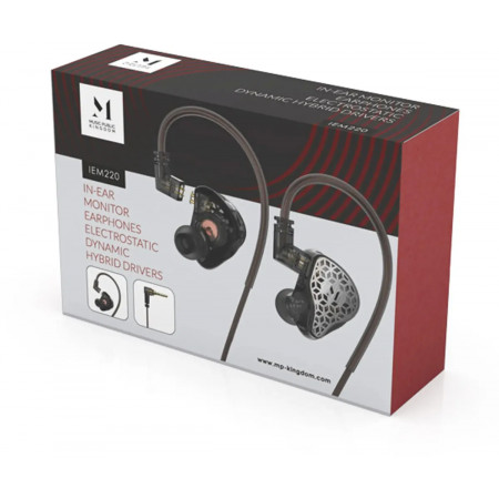 Наушники Music Public Kingdom IEM220 серый