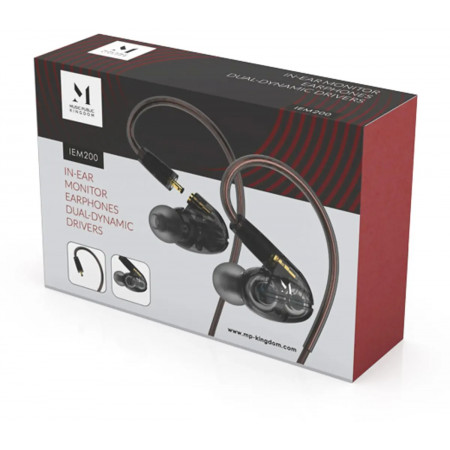 Наушники Music Public Kingdom IEM200 черный