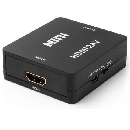 Переходник HDMI - AV Cablexpert (DSC-HDMI-CVBS-001) черный