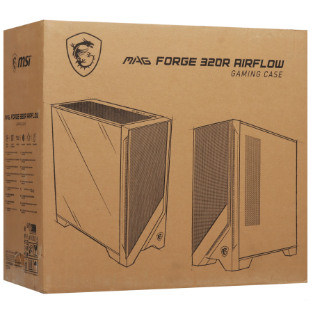 Корпус MSI MAG FORGE 320R AIRFLOW (306-7G23R21-809) черный