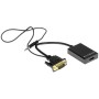 Переходник Cablexpert VGA-3,5 мм Jack-HDMI (А-VGA-HDMI-01) 0.15 м черный
