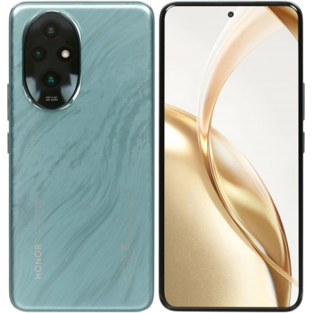 Смартфон HONOR 200 (5109BFKJ) NFC 12 ГБ/512 ГБ зеленый (Emerald Green/изумрудный зеленый)
