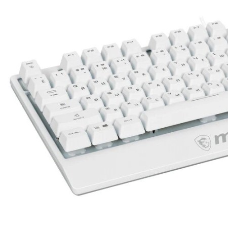 Клавиатура проводная MSI Vigor GK30 WHITE RU белый