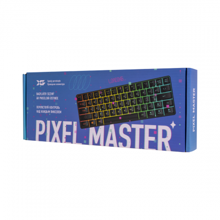 Клавиатура проводная X-Game Pixel Master черный