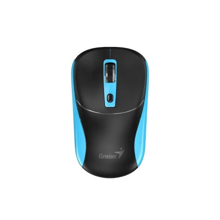Мышь беспроводная Genius NX-7123 (31030043401) черный/голубой