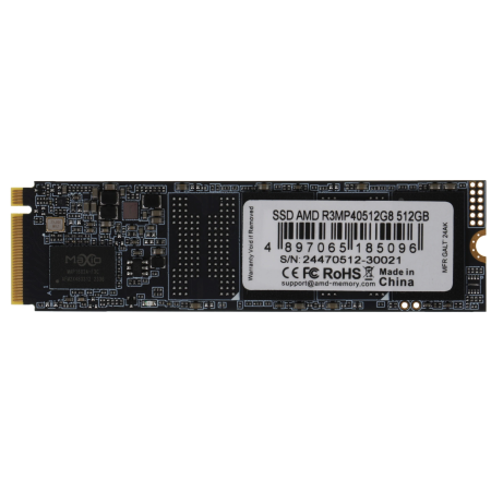 512 ГБ SSD диск AMD RADEON R3 (R3MP40512G8) черный