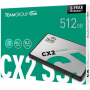 512 ГБ SSD диск TeamGroup CX2 (T253X6512G0C101) черный