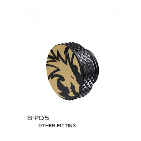 Заглушка Bykski B-PD5 черный