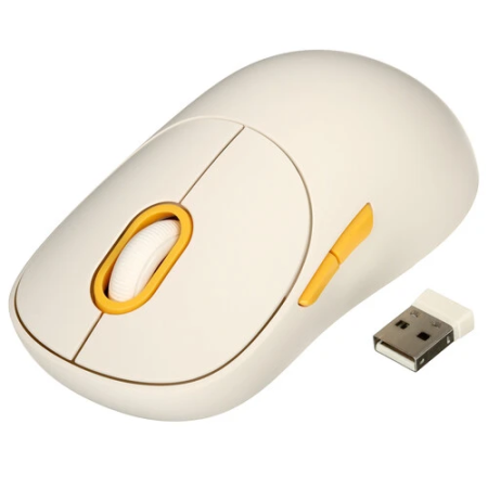 Мышь беспроводная Xiaomi Wireless Mouse 3 (XMWXSB04YM) белый