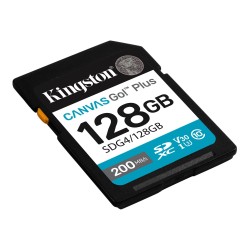 128 ГБ Карта памяти Kingston Canvas Go! Plus SDXC (SDG4/128GB) черный