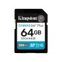 64 ГБ Карта памяти Kingston Canvas Go! Plus SDXC (SDG4/64GB) черный