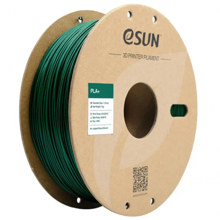 Пластик для 3D принтера eSUN Green (PLA+175G1) зеленый