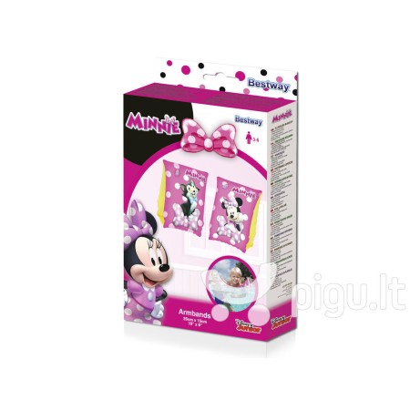 Нарукавники для плавания BESTWAY Armbands Minnie (91038) розовый