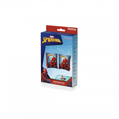 Нарукавники для плавания BESTWAY Armbands Spiderman (98001) синие
