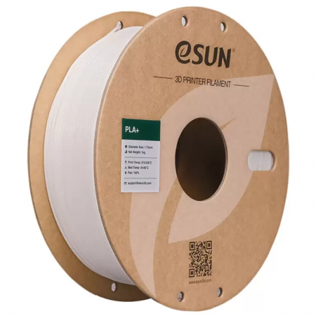Пластик для 3D принтера eSUN White (PLA+175W1) белый