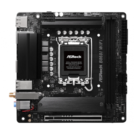 Материнская плата ASRock B860I WiFi черный