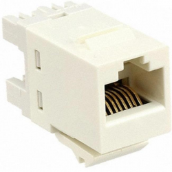 Модуль для информационной розетки Commscope RJ45 UTP Cat.6 SL white (1-1375055-3) белый