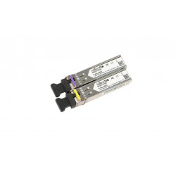 Комплект трансиверов Mikrotik S-4554LC80D серебристый