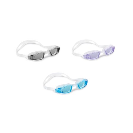 Очки для плавания INTEX Free Style 55682 фиолетовый/синий/чёрный в ассортименте