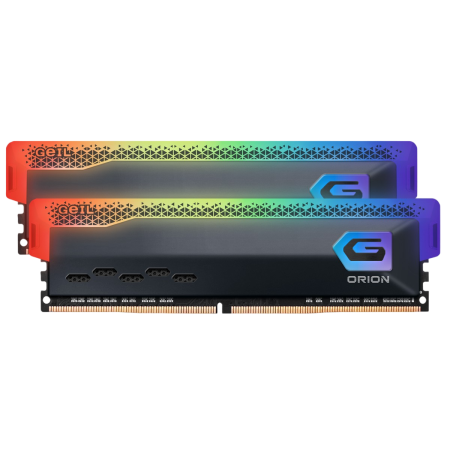 Оперативная память GeIL Orion RGB (GOSG416GB3200C22DC) 16 ГБ серый