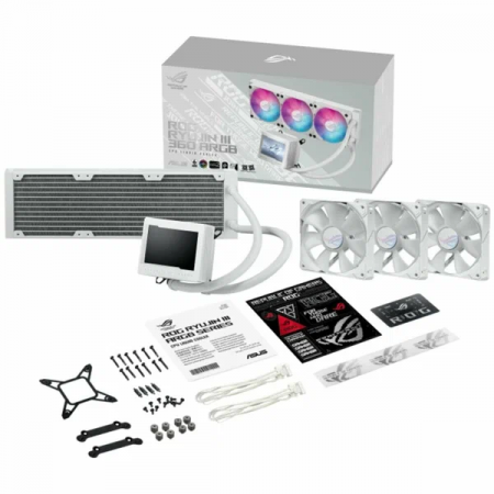 Система водяного охлаждения ASUS ROG Ryujin III 360 ARGB WHT Extreme белый