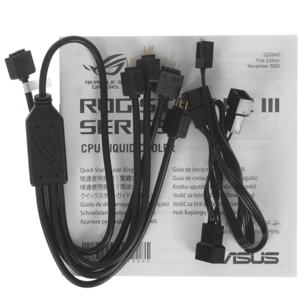 Система водяного охлаждения ASUS ROG STRIX LC III 360 ARGB (90RC00T1-M0UAY0) черный