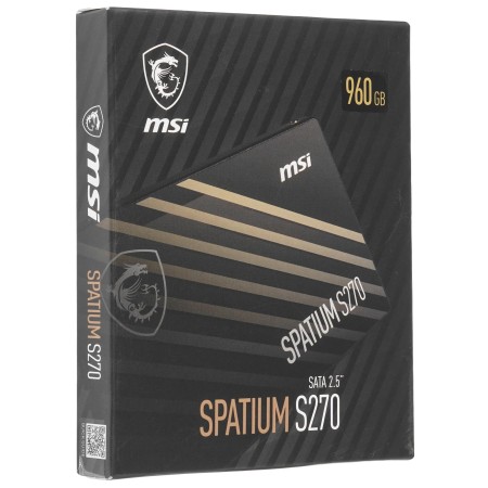 960 ГБ SSD диск MSI SPATIUM S270 (S78-440P130-P83) черный