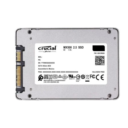 1000 ГБ SSD диск Crucial MX500 (CT1000MX500SSD1) черный