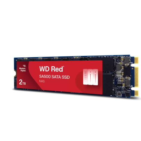 2000 ГБ SSD диск WD RED SA500 (WDS200T1R0B) красный