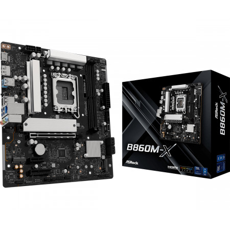 Материнская плата ASRock B860M-X черный